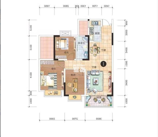 亿都时光  3室2厅1卫    65.0万 亿都时光  3室2厅1卫    65.0万