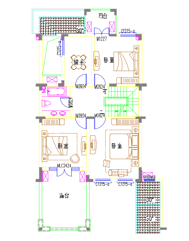 云龙北欧小镇 6室3厅4卫 254.0万 云龙北欧小镇 6室3厅4卫 254.0万室内图