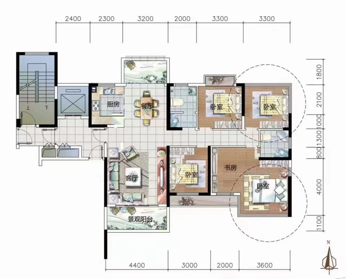 春藤小镇  4室2厅1卫    93.9万 春藤小镇  4室2厅1卫    93.9万室内图