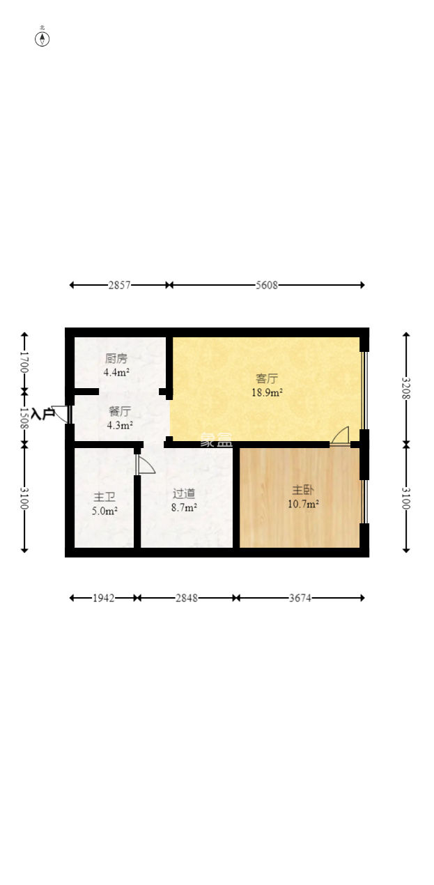 明昇壹城（明昇时代广场）三期  3室1厅2卫    81.88万