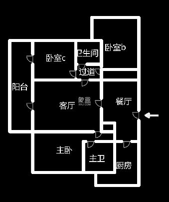 中苑风华  3室2厅2卫   82.00万