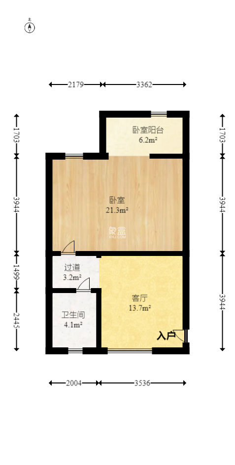 东方银座（东方摩卡）  1室1厅1卫   41.80万