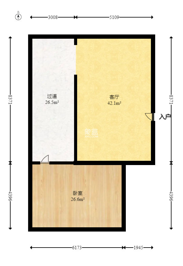 金帆大廈  1室1廳0衛(wèi)   60.00萬