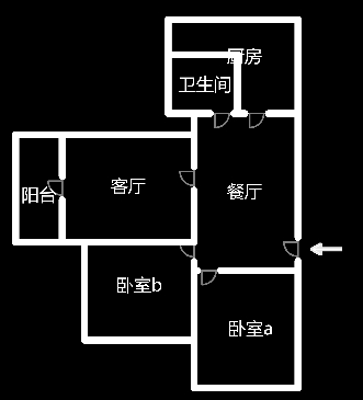 恒大名都 3室2厅2卫 82.8万 恒大名都 3室2厅2卫 82.8万户型图