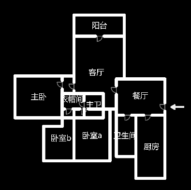 碧桂园  3室2厅2卫   85.00万室内图1