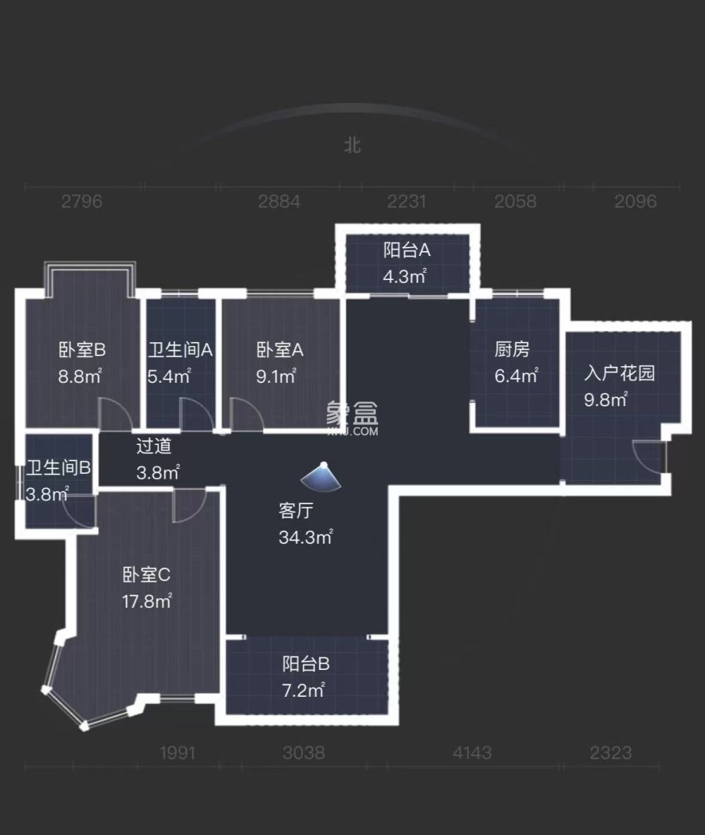 东鼎紫园  4室2厅2卫    65.0万