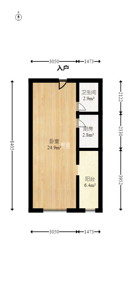 未來城科學(xué)家園  1室1廳1衛(wèi)   36.00萬