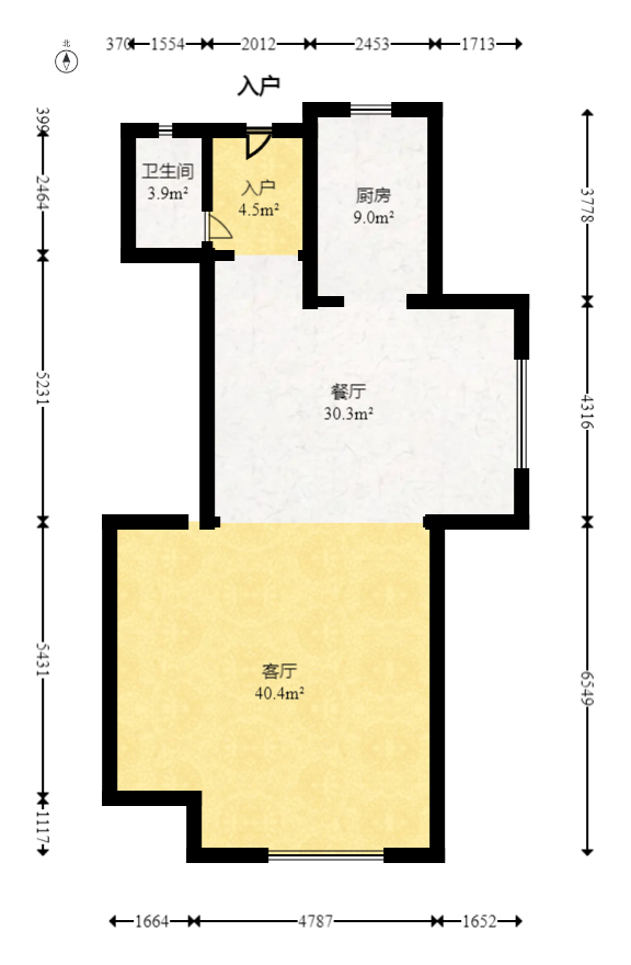 南山苏迪亚诺  5室2厅3卫   344.60万室内图1