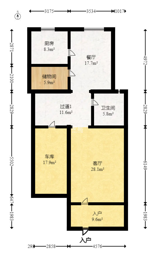 湘路家园  8室2厅6卫   397.00万