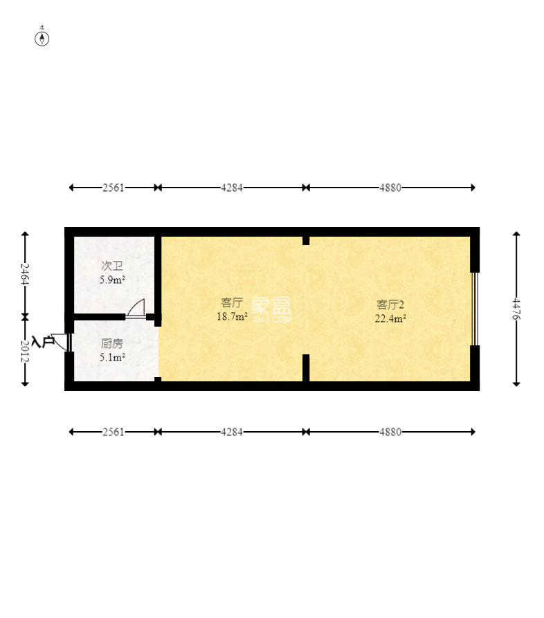 荣悦台  1室1厅1卫    48.0万