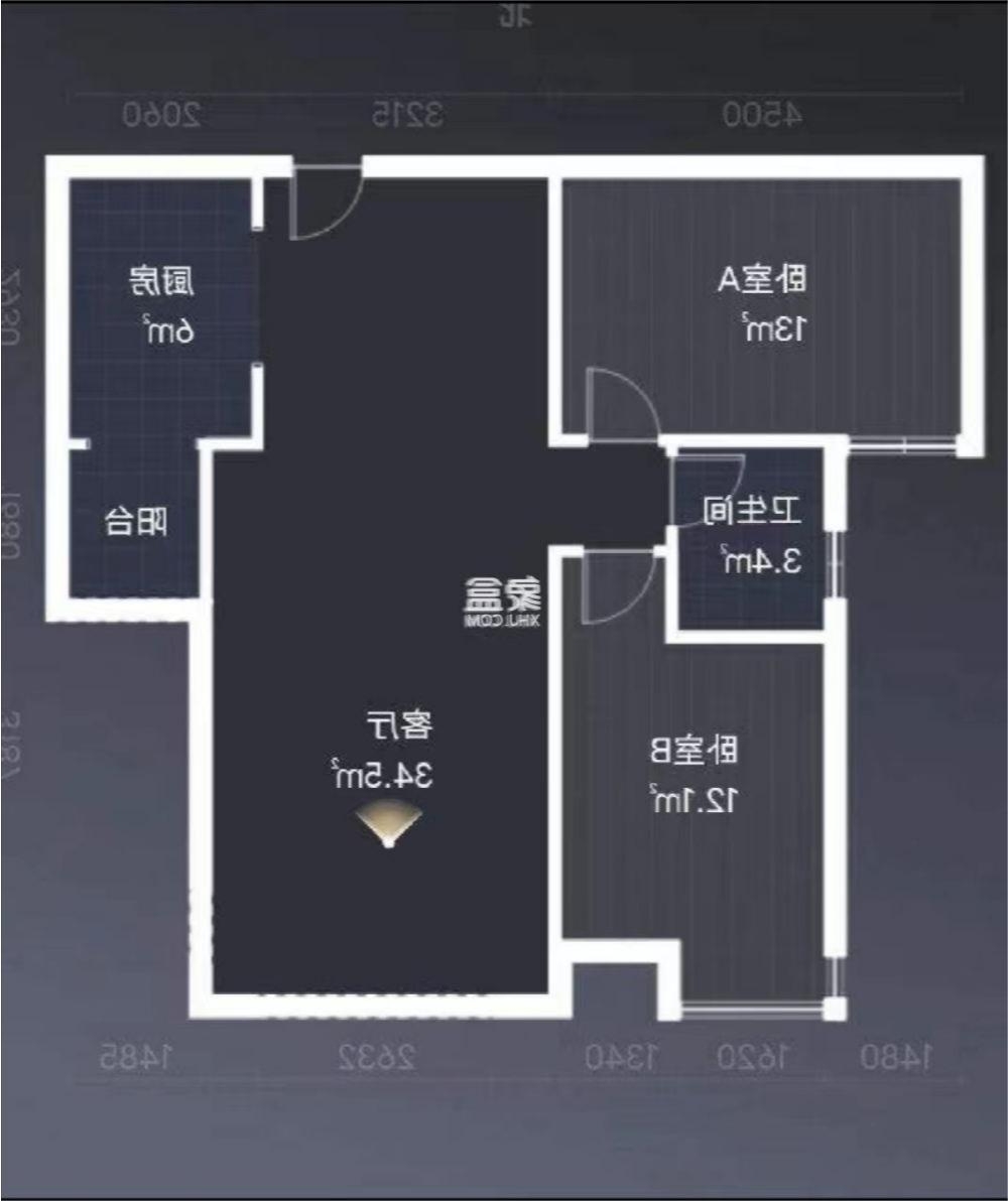 金水湾 2室2厅1卫 52.0万 金水湾 2室2厅1卫 52.0万室内图