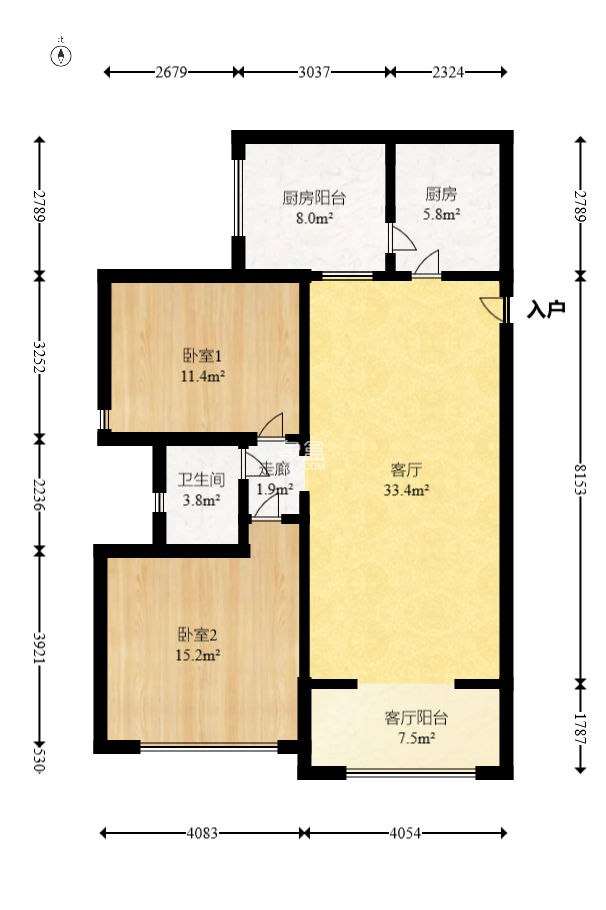 长大彩虹都  3室2厅1卫   76.80万