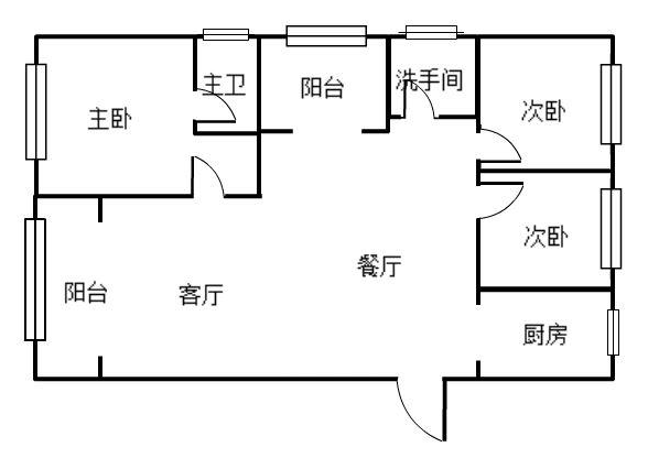 三一歌雅郡  3室2厅2卫    45.8万