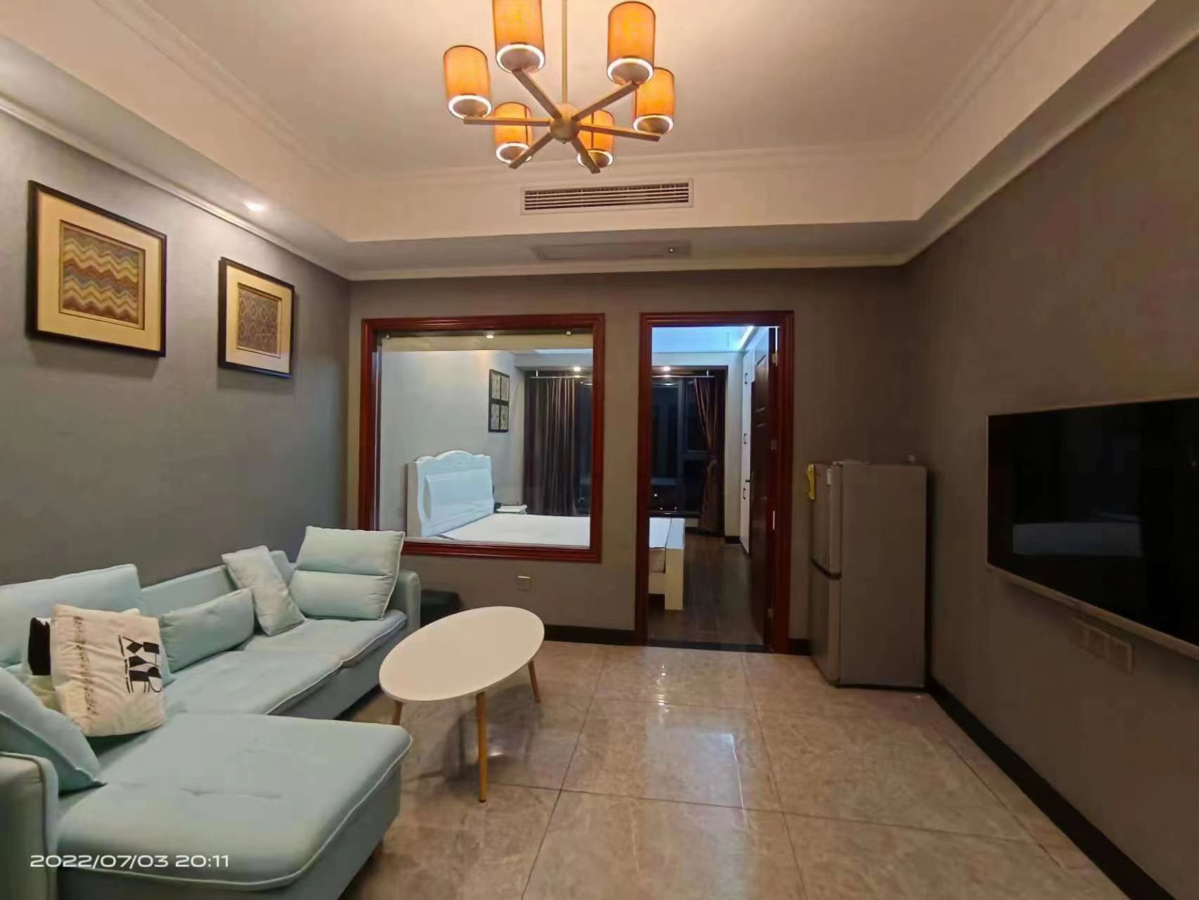 江岸公馆 1室1厅1卫 1700.00元/月 江岸公馆 1室1厅1卫 1700.00元/月室内图