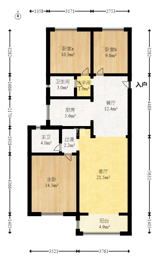 澳海月亮湾  3室2厅2卫    93.0万