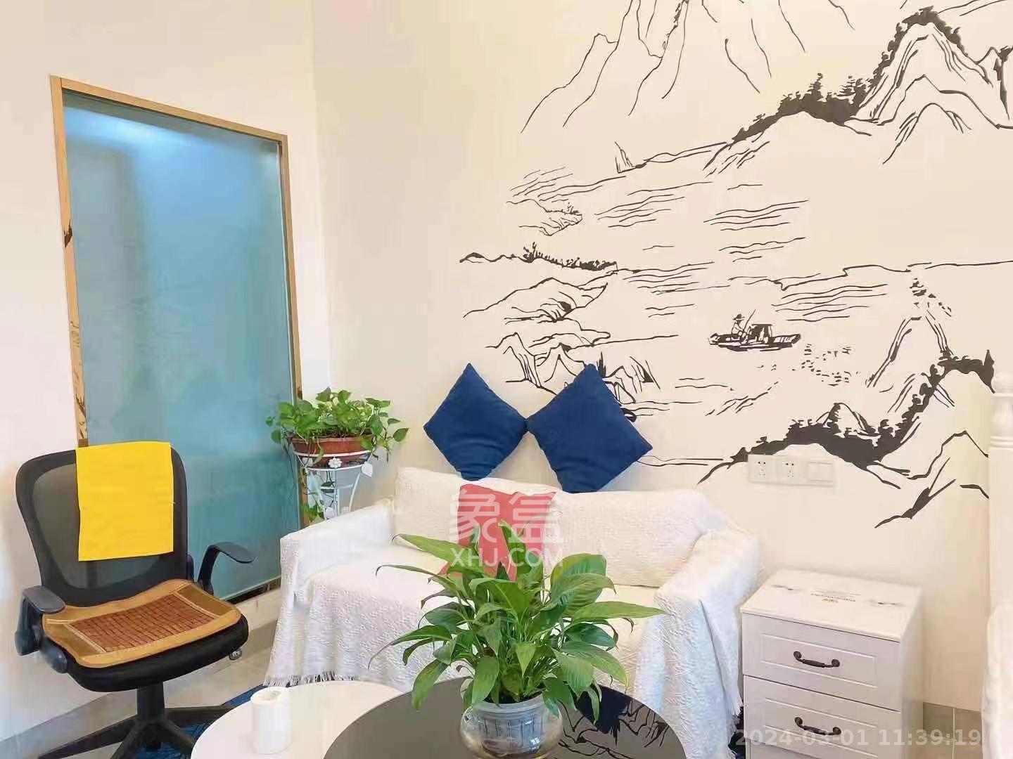 東盈商業(yè)廣場（華泉城市廣場）  1室1廳1衛(wèi)    1800.0元/月室內(nèi)圖