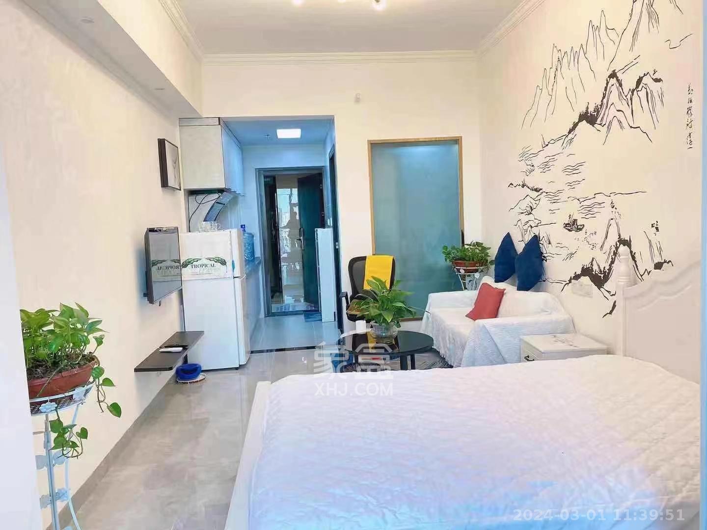 東盈商業(yè)廣場（華泉城市廣場）  1室1廳1衛(wèi)    1800.0元/月室內(nèi)圖