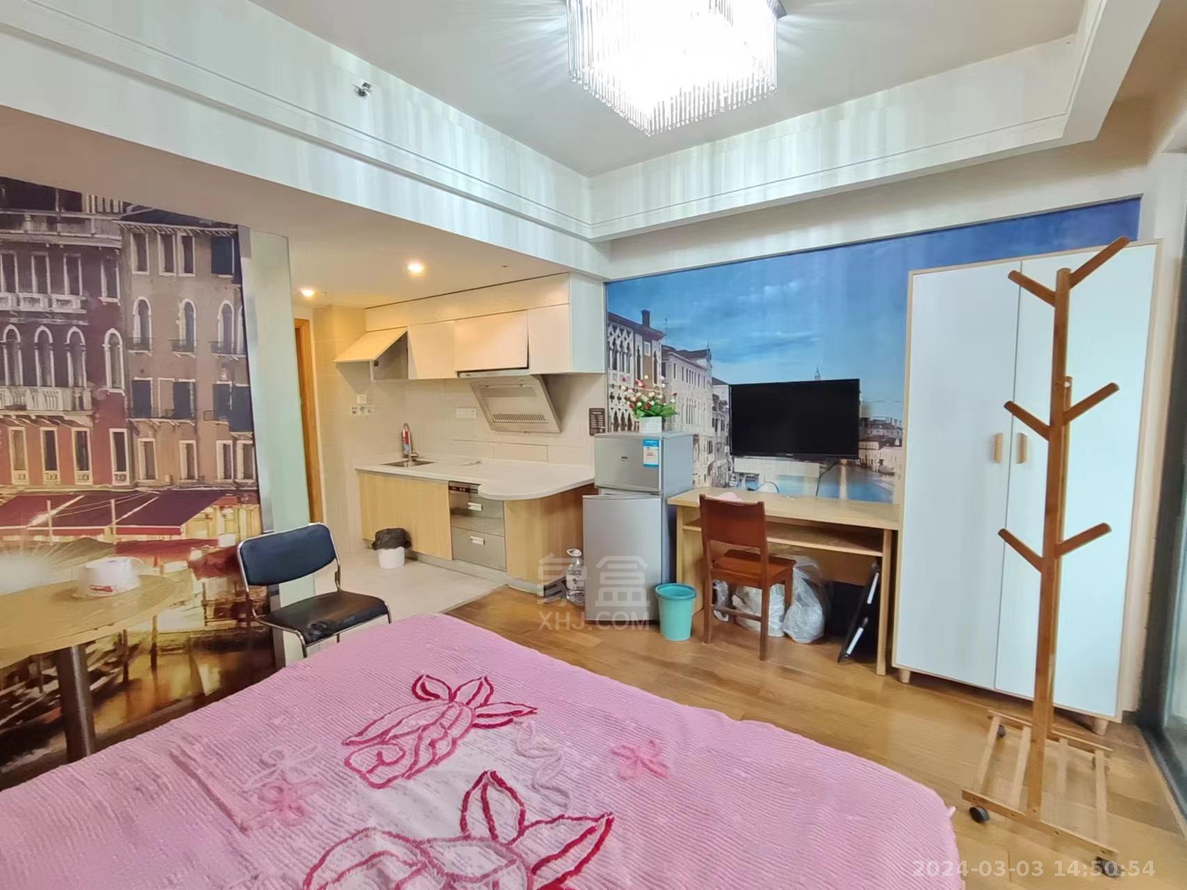 大汉希尔顿 1室1厅1卫 1300.00元/月 大汉希尔顿 1室1厅1卫 1300.00元/月室内图