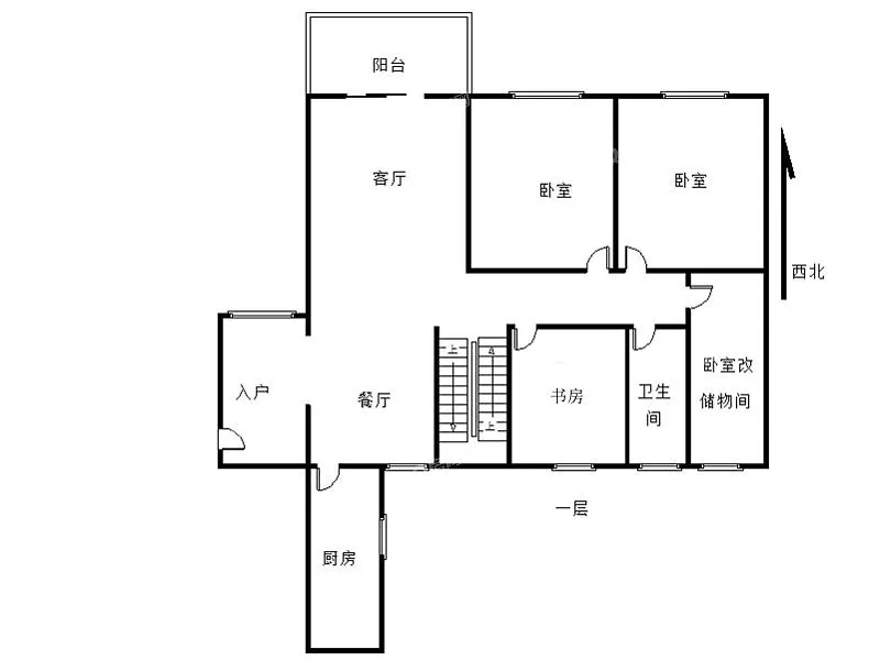 建设鑫苑  4室2厅2卫   81.80万户型图