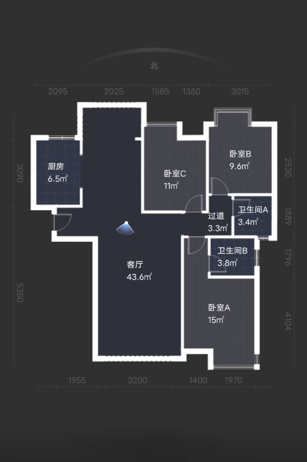 金水湾  3室2厅2卫   63.80万