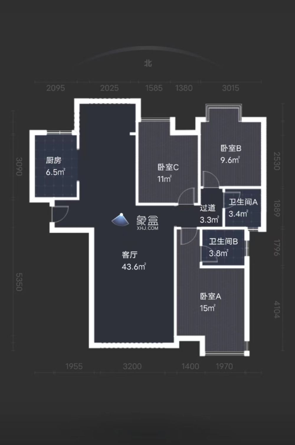 金水湾  3室2厅2卫   63.80万