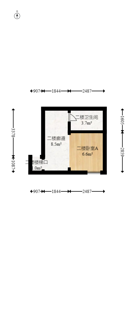 邦盛水岸御园  3室2厅2卫   69.50万室内图1