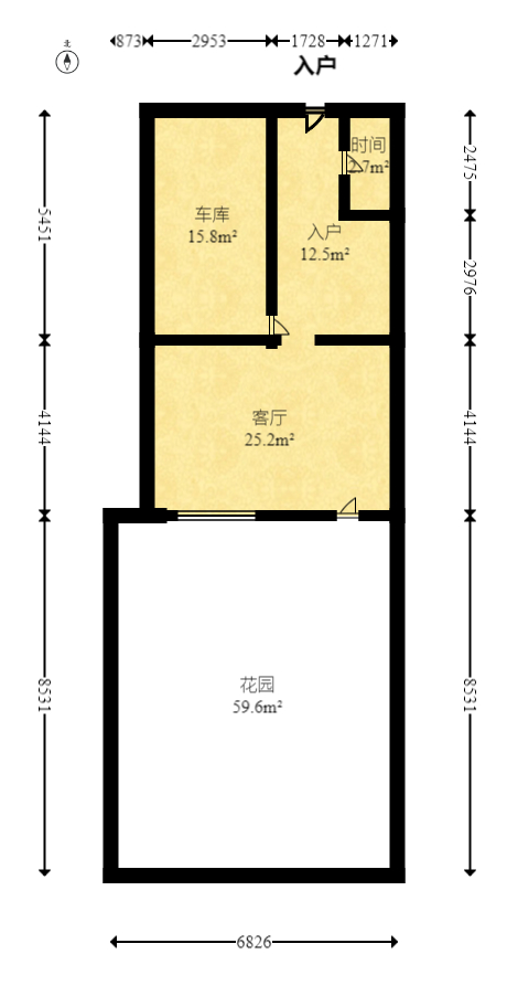 静园山庄  4室3厅3卫   180.00万室内图1