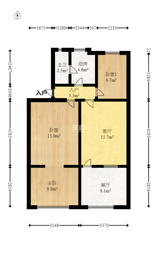湖南省药品检验所  3室1厅1卫   49.00万