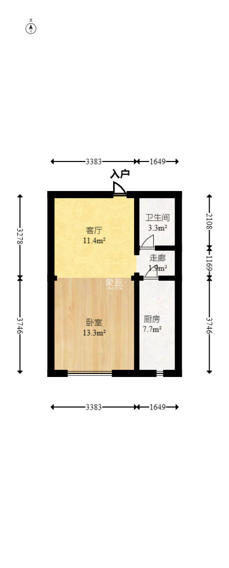 水墨林溪  1室1厅1卫   36.00万