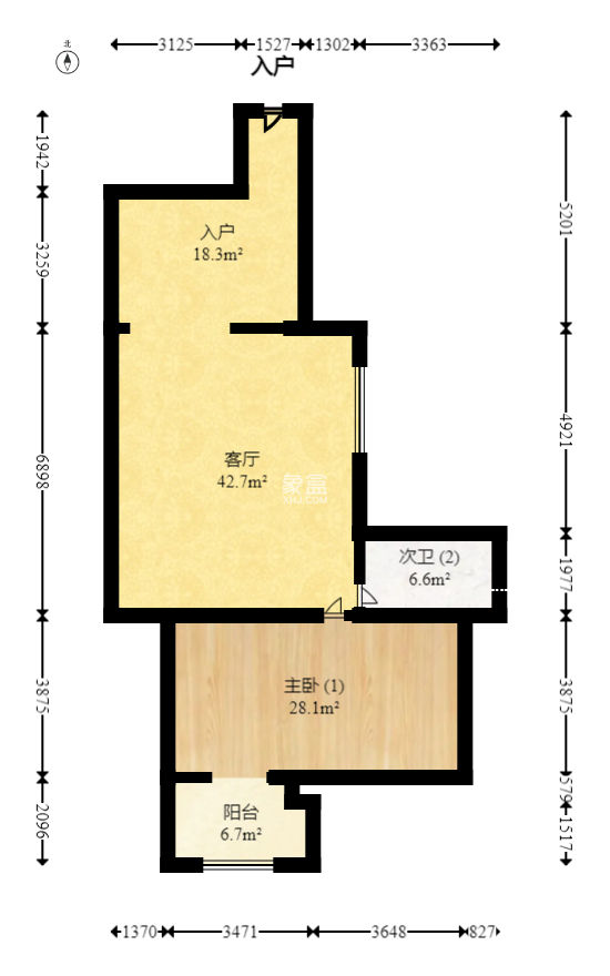 兴威名城  3室2厅2卫   78.00万