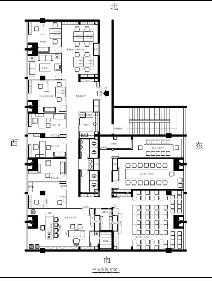 万科金域华府一期  1室1厅1卫   2000.00元/月室内图1