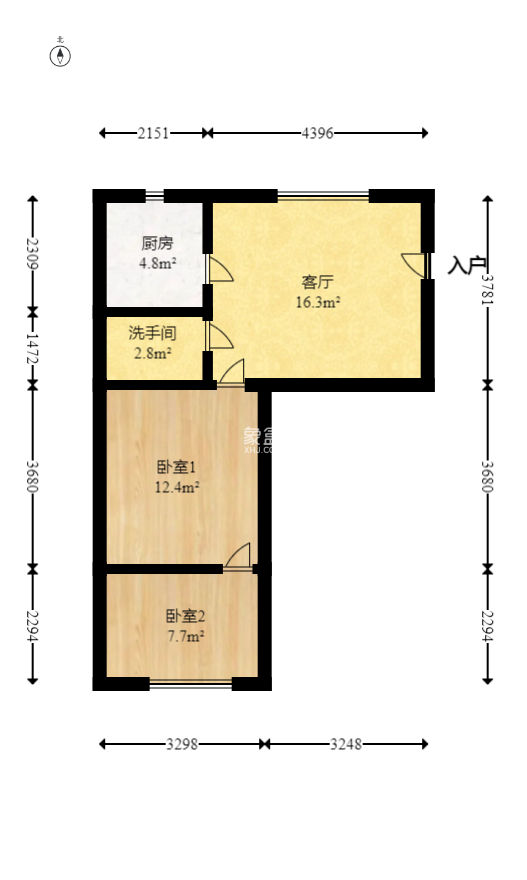 安居楼  2室1厅1卫   31.80万