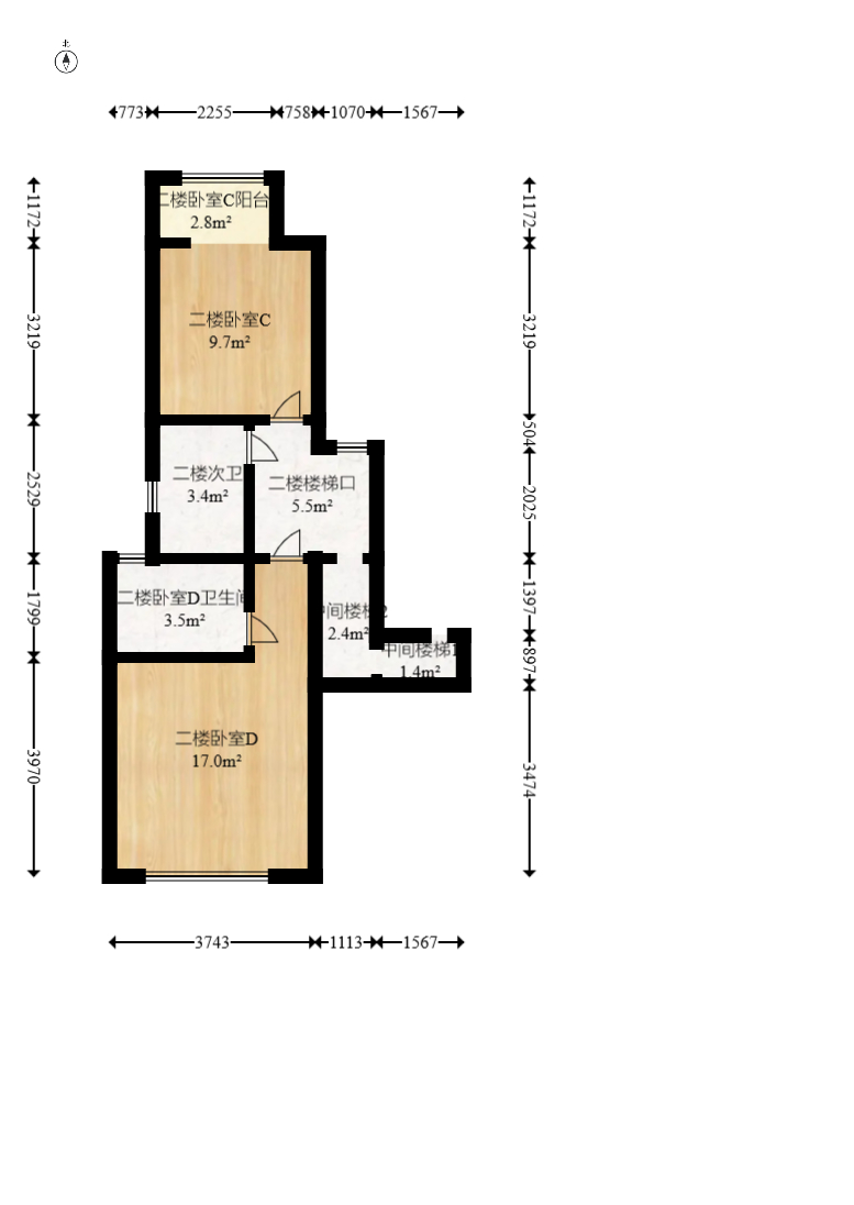江山帝景雅墅(普罗旺斯) 4室2厅2卫 234.0万 江山帝景雅墅(普罗旺斯) 4室2厅2卫 234.0万户型图