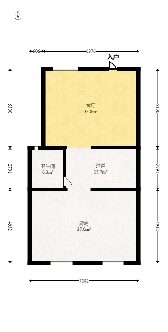 山水南雅  5室2厅3卫   236.00万室内图1