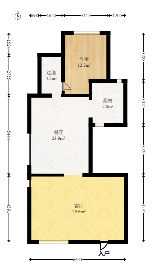 碧桂园威尼斯城  7室2厅3卫   450.00万室内图1