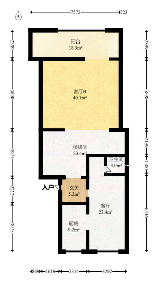 水云间 4室3厅3卫 318.0万 水云间 4室3厅3卫 318.0万户型图