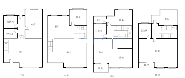 天泉一品别墅  5室2厅2卫   178.00万室内图