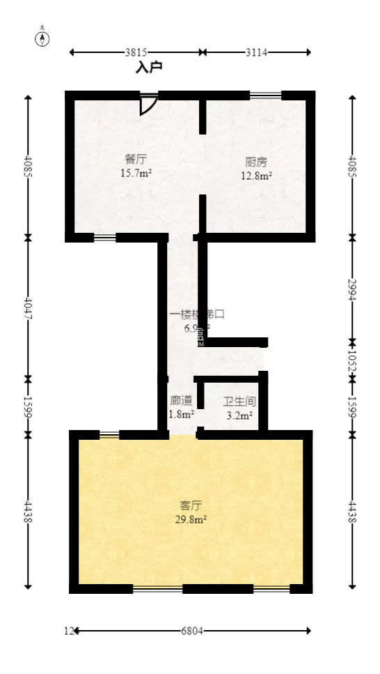 中海国际五期  5室2厅3卫   478.00万
