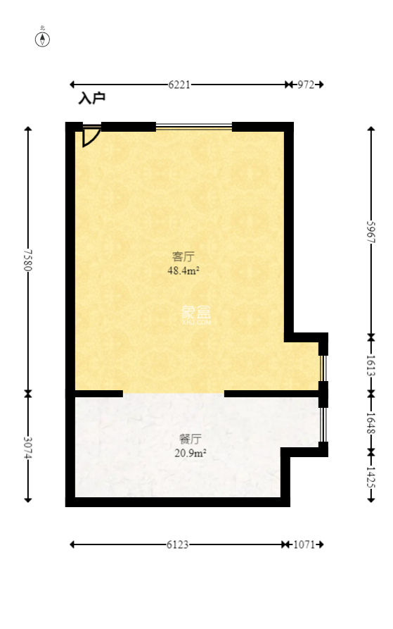 同升湖白竹水乡  5室2厅4卫   1100.00万