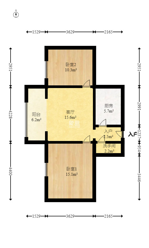 狮子山二片  2室1厅1卫   29.50万