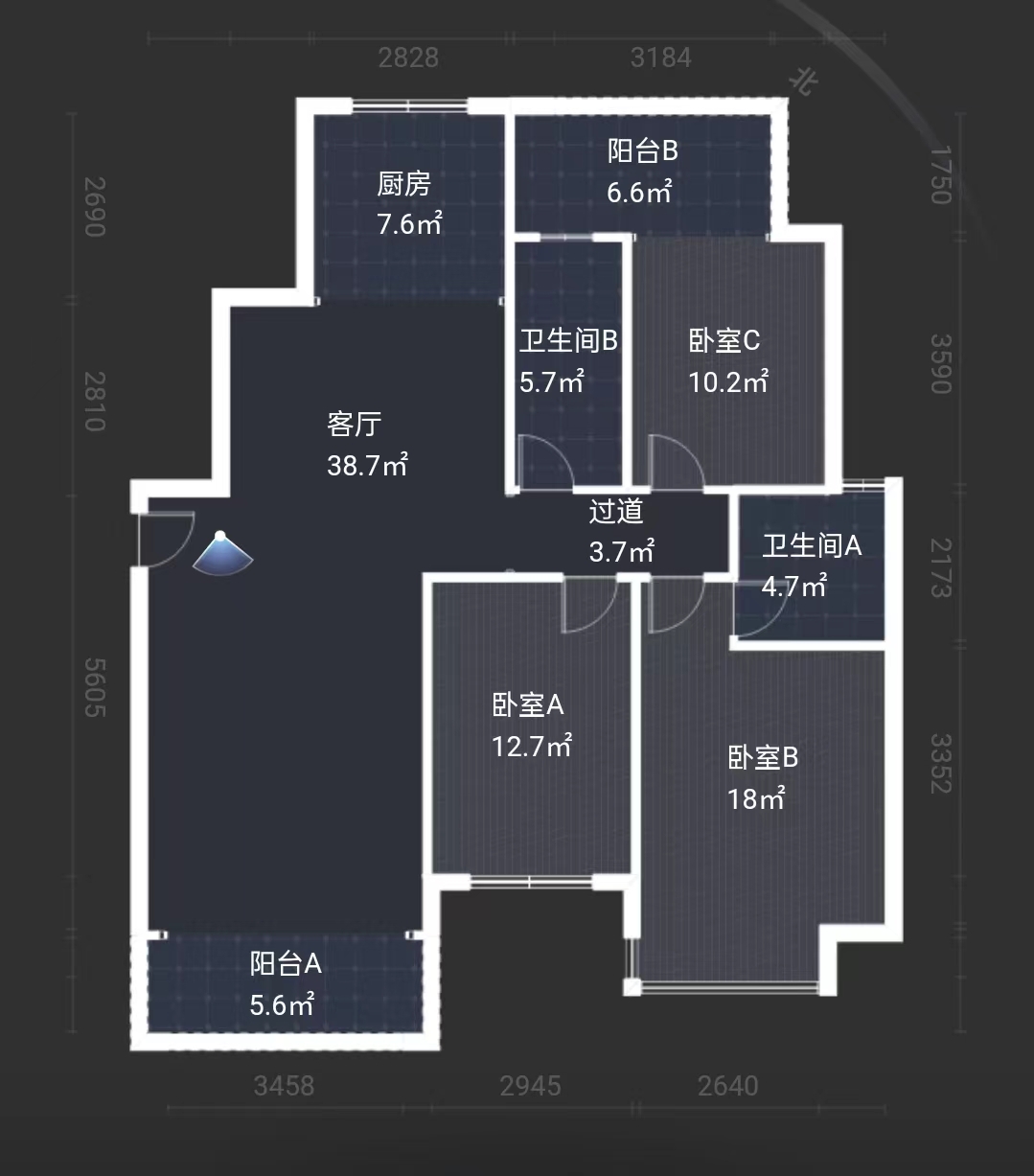 株洲锦绣江山  3室2厅2卫    117.0万 株洲锦绣江山  3室2厅2卫    117.0万室内图