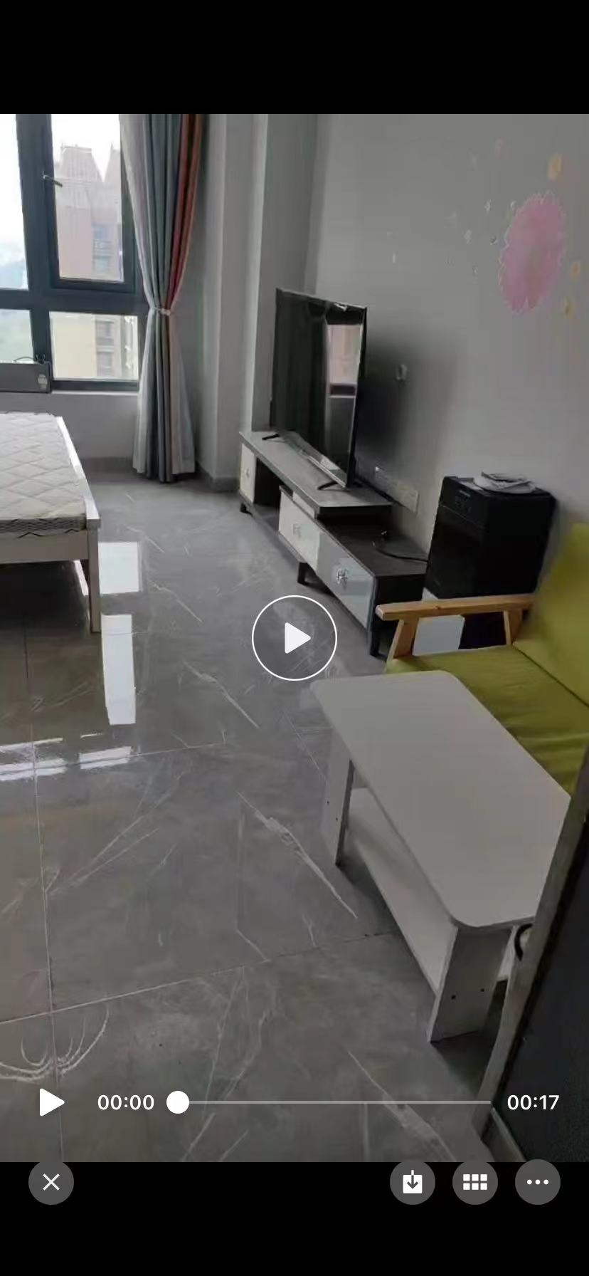 恒大滨河左岸 1室1厅1卫 1400.00元/月 恒大滨河左岸 1室1厅1卫 1400.00元/月室内图