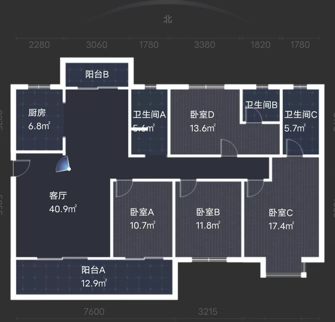 中建江湾壹号  4室2厅2卫    113.0万 中建江湾壹号  4室2厅2卫    113.0万室内图