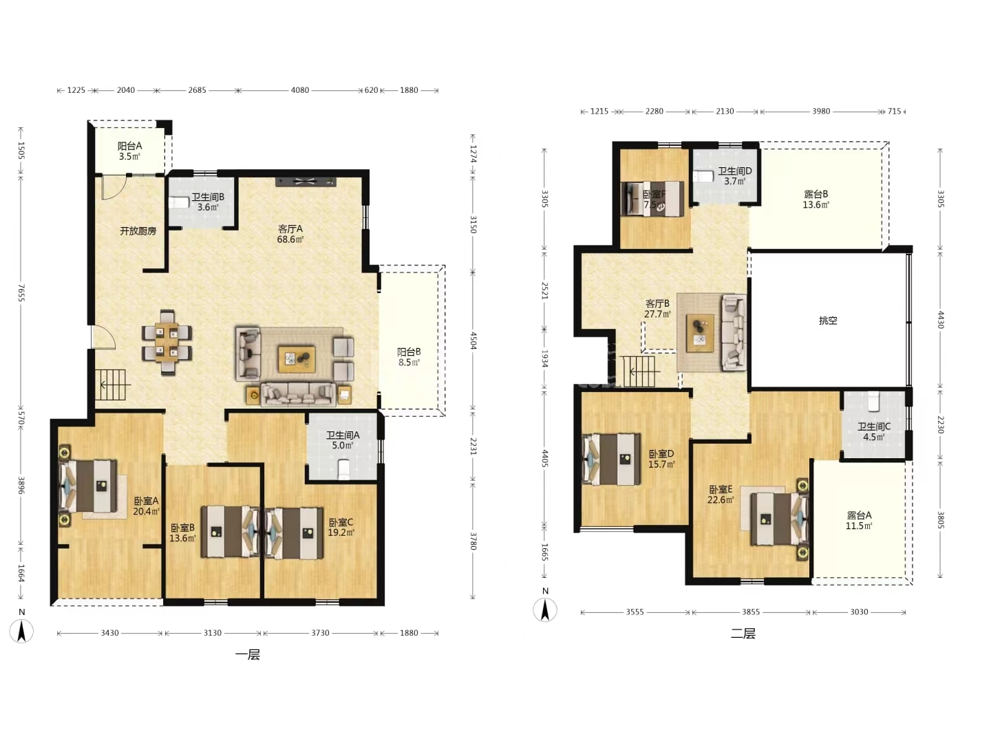 磐龙生态社区 5室2厅3卫 79.0万 磐龙生态社区 5室2厅3卫 79.0万室内图