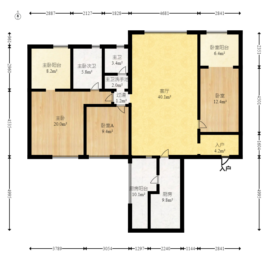 碧桂園威尼斯城  3室2廳2衛(wèi)    112.98萬室內(nèi)圖1