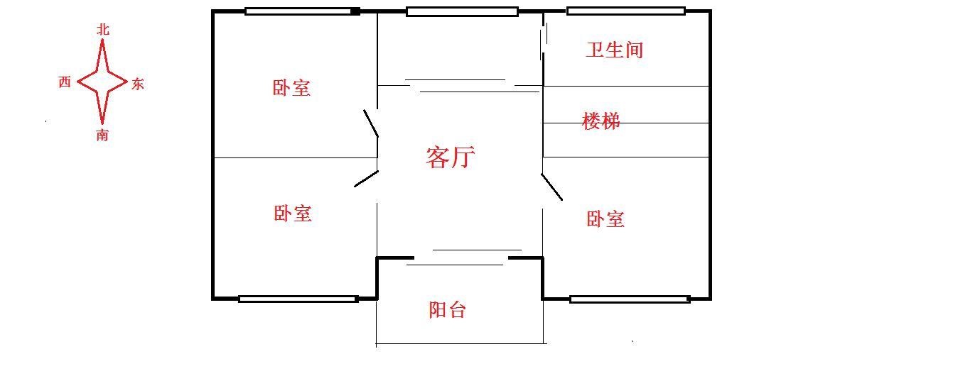 五江碧桂园城市广场  1室0厅1卫   38.80万室内图1