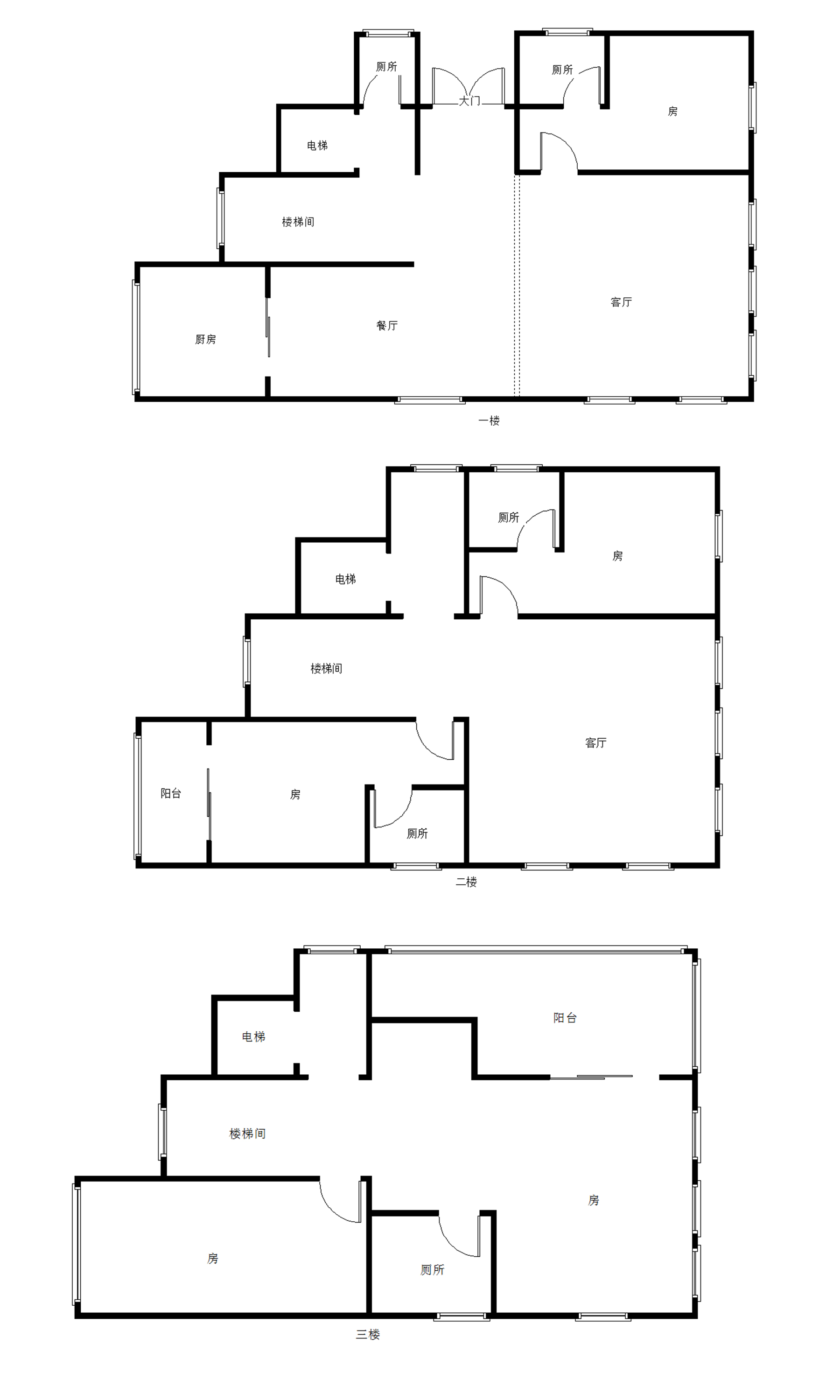 旗滨公园里  6室3厅4卫   580.00万室内图