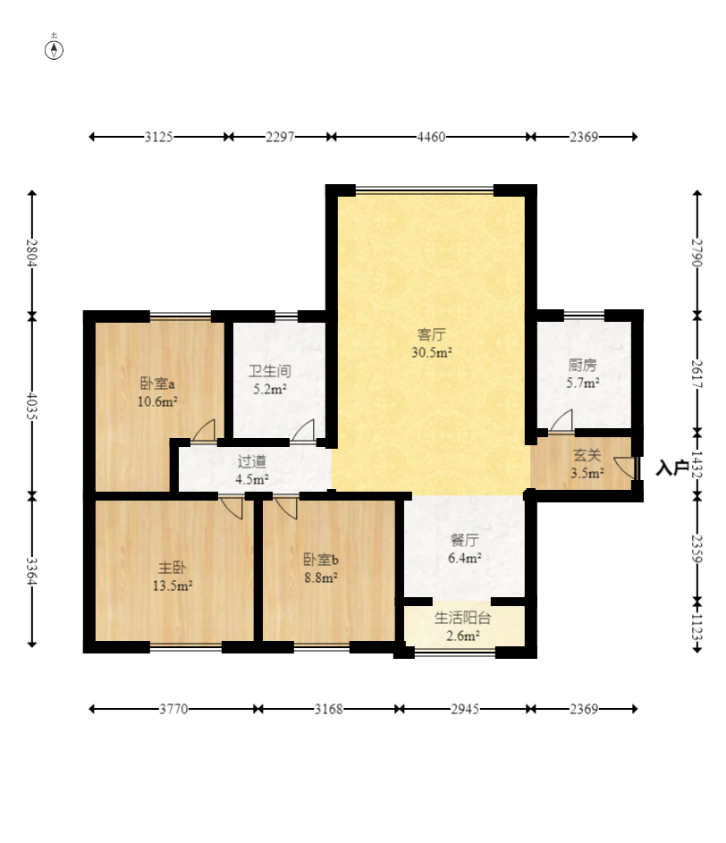 晟通城  3室2厅1卫    59.0万 晟通城  3室2厅1卫    59.0万户型图
