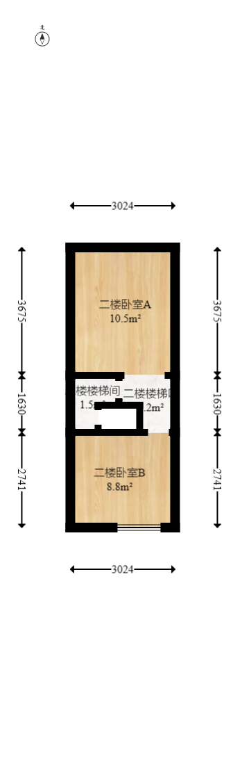 卓越中寰  1室1厅1卫   49.80万室内图1