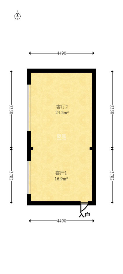 京武浪琴山三期（京武中心）  2室1厅2卫   75.00万